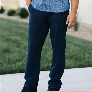 zyia active mens navy clubhouse dress pants